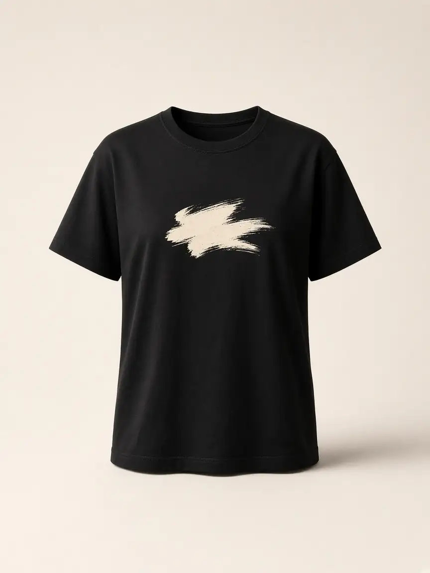 Black Graphic Tee