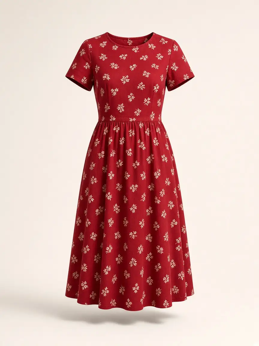 Floral Tea Dress
