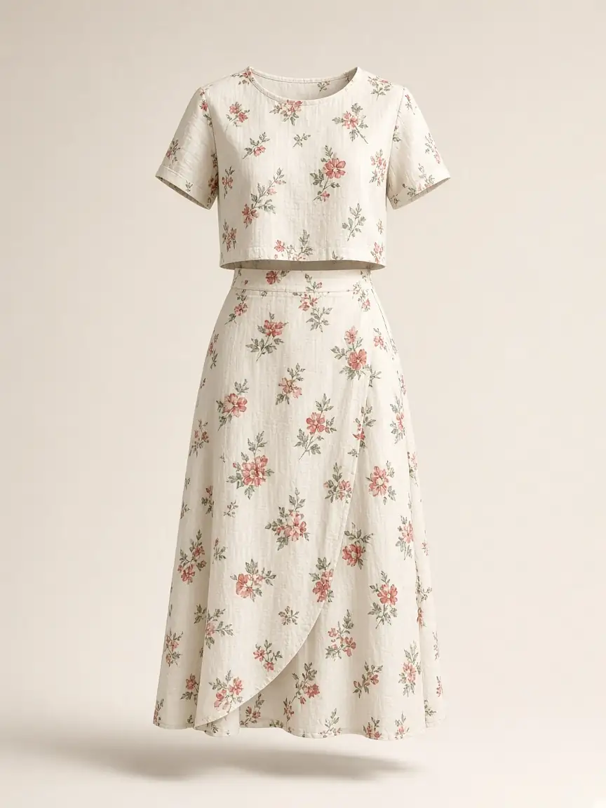 Floral Two Piece
