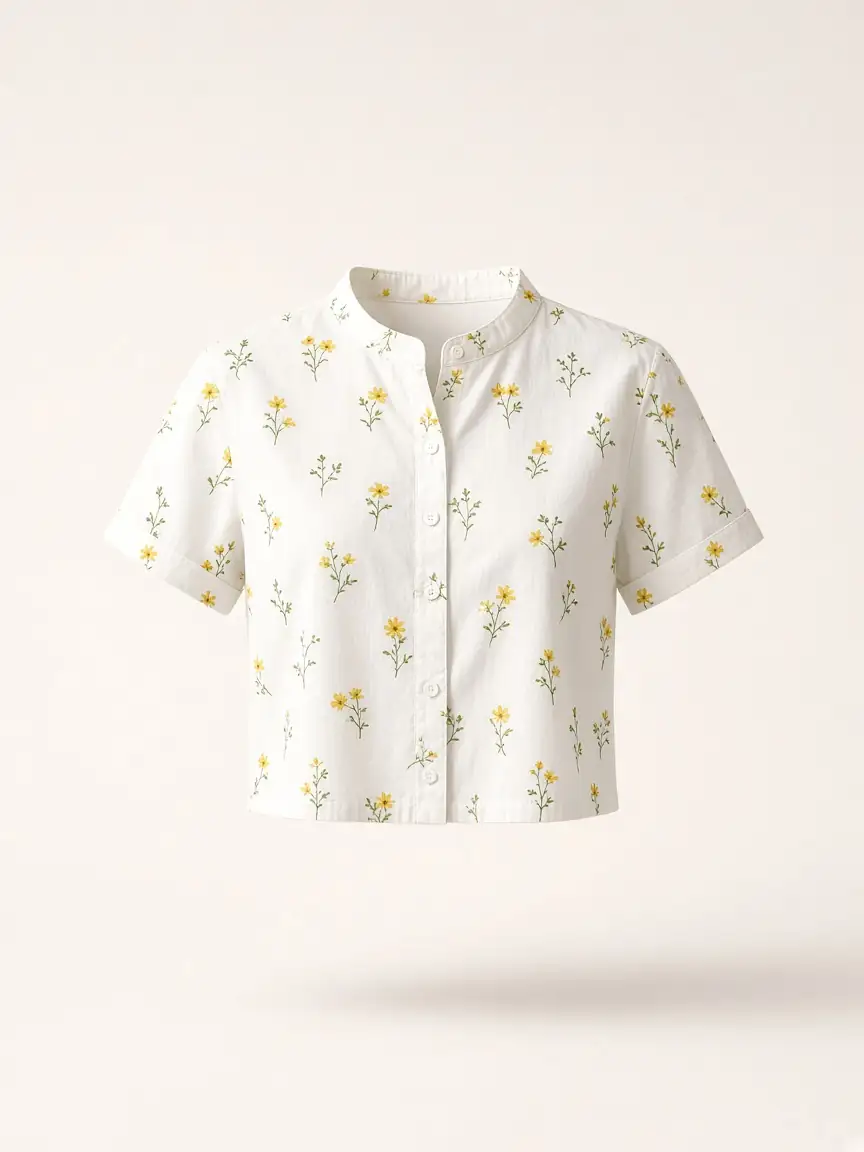 Meadow Crop Shirt
