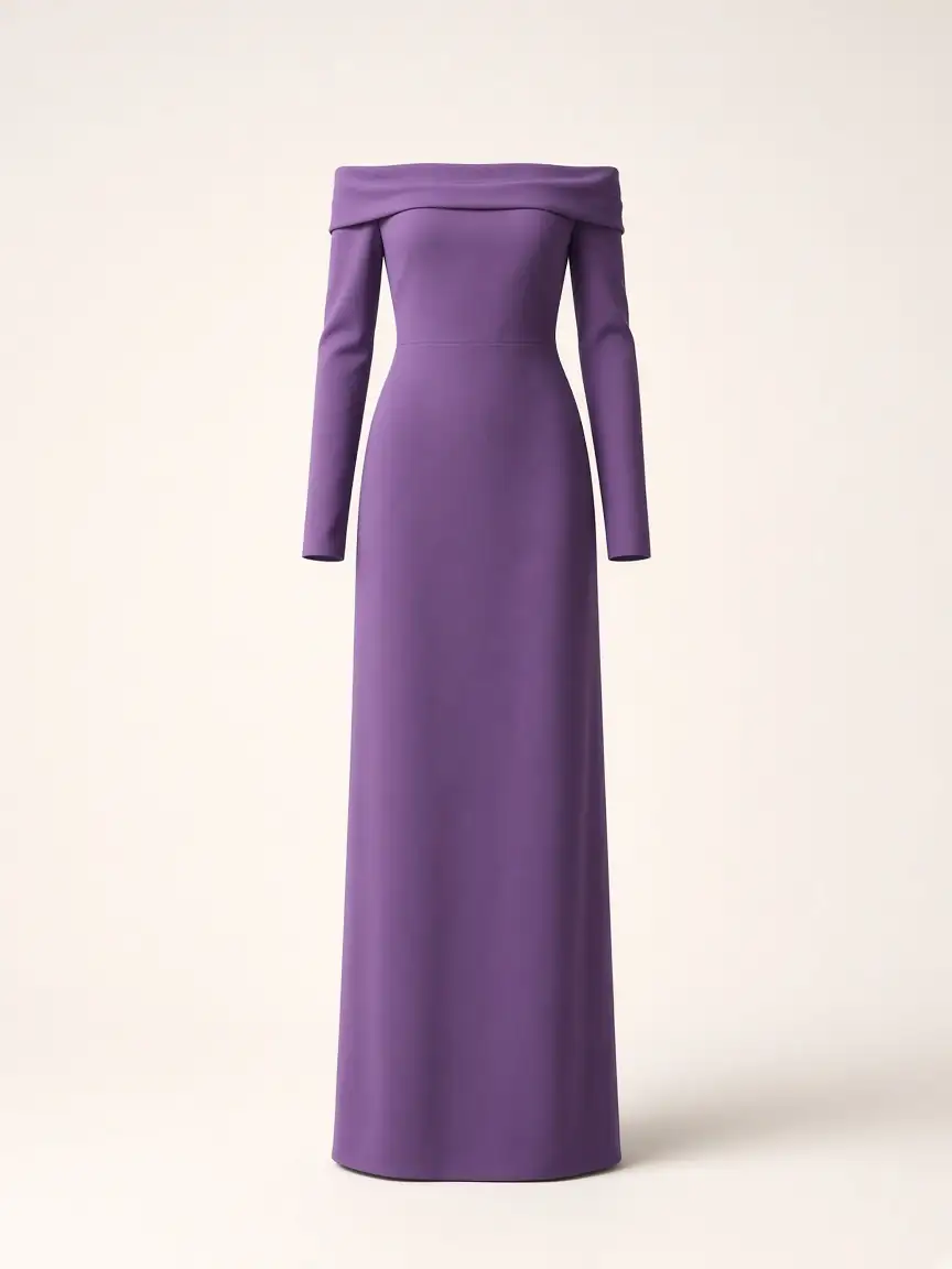 Orchid Column Dress